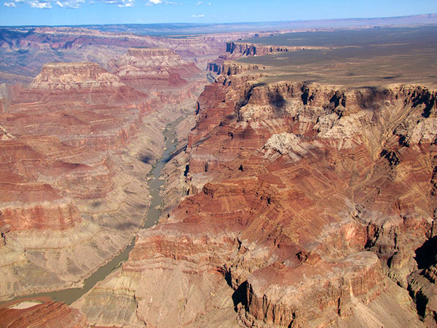 Grand Canyon from Airplane