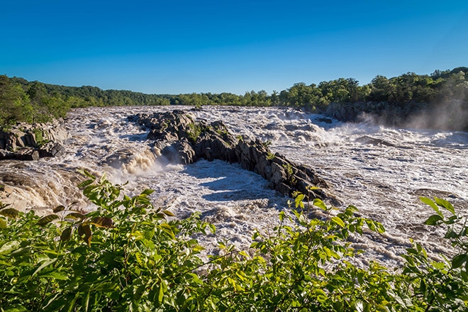 Great Falls Park, first overlook