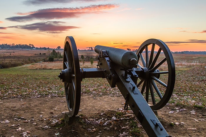 Sunrise Along Confederate Avenue