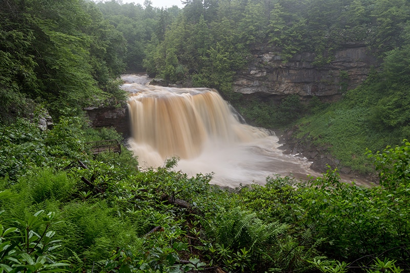 Photographing Blackwater Falls State Park - West Virginia