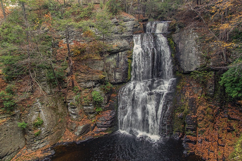 Photographing Bushkill Falls