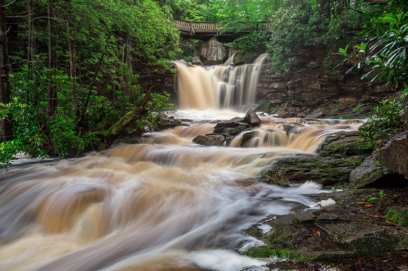 Photographing Blackwater Falls State Park - West Virginia