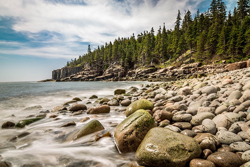 Boulder Beach and Otter Cliff