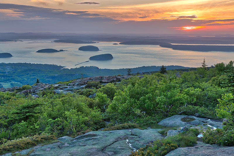 Sunrise from Cadillac Mountain