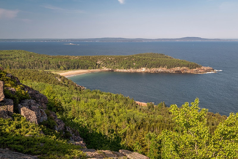 View from the Gorham Mountain Trail