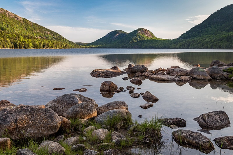 Jordan Pond and the Bubbles