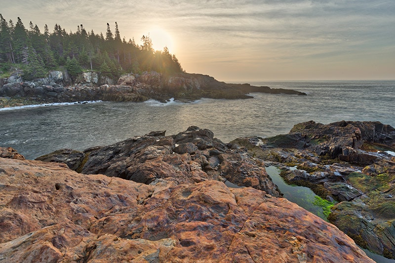 Sunrise at Little Hunters Beach, processed with Aurora HDR