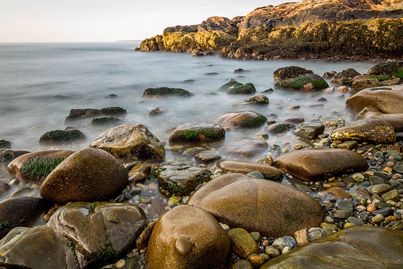 Along the coast